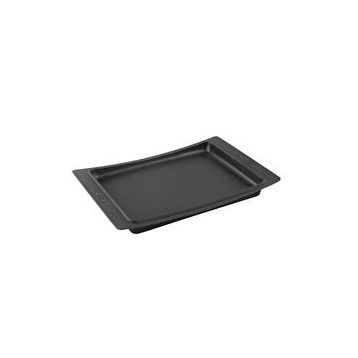 Lava 36x24 CM Siyah Döküm Dikdörtgen Servis Tabağı