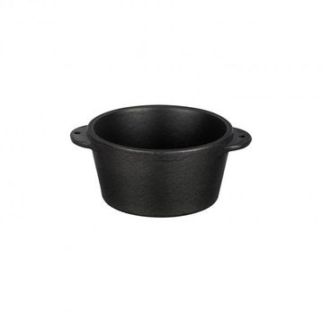 Lava Döküm Çap 8 cm Yuvarlak Sufle Sos Kabı