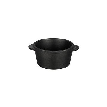 Lava Döküm Çap 8 cm Yuvarlak Sufle Sos Kabı