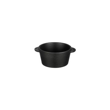 Lava Döküm Çap 8 cm Yuvarlak Sufle Sos Kabı