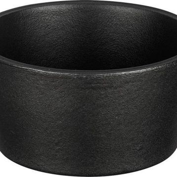 Lava Döküm Çap 8 cm Yuvarlak Sufle Sos Kabı