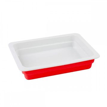 Lava Döküm GN 1/2 Kırmızı 26x33 cm Kırmızı Gastronom Küvet
