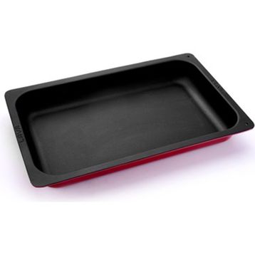 Lava Döküm GN 2/3 İç Renk Siyah Ölçü 35x32 cm Kırmızı Gastronorm Küvet