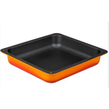 Lava Döküm Gn 2/3 İç Renk Siyah Ölçü 35x32 cm Turuncu Gastronorm Küvet