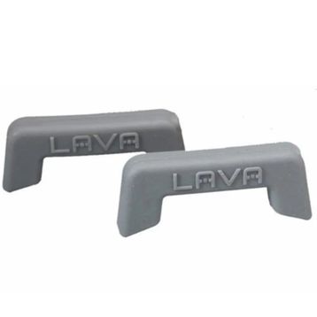 Lava Döküm Isı Dayanımlı Tencere Gri Silikon Tutacak