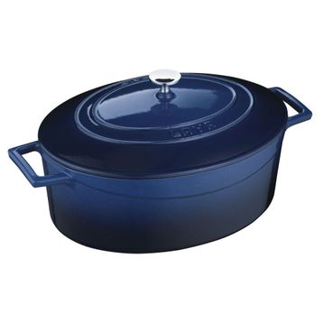 Lava Flok 29 cm Mavi Oval Tencere