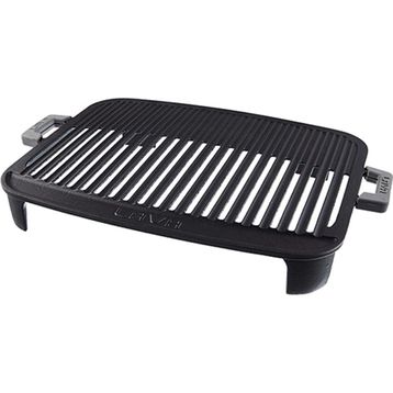 Lava Mavi 36x45 cm Döküm Mangal Alt Stand Gövde Kömür Teli ve Üst Izgara