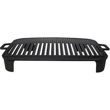 Lava Mavi 36x45 cm Döküm Mangal Alt Stand Gövde Kömür Teli ve Üst Izgara