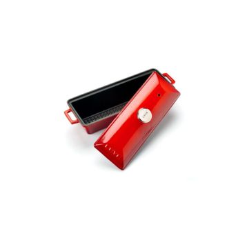 Lava Terrine 11x29 cm Kırmızı Ekmek Kabı
