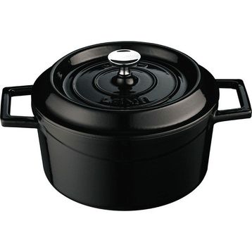 Lava Trendy 12 cm Siyah Yuvarlak Tencere