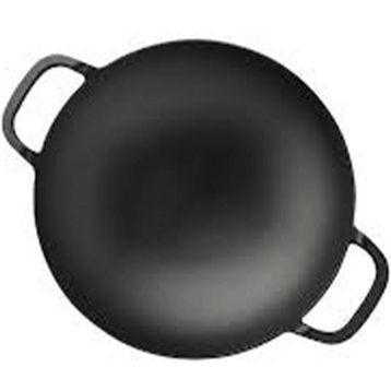 Lava Wok 38 cm Metal Kulplu Tava
