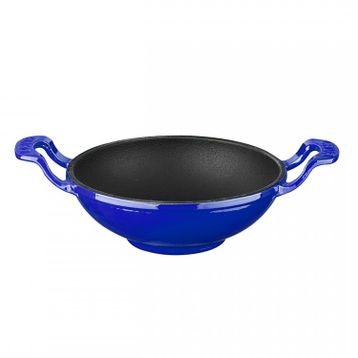 Lava Yekpare Kulplu 16 CM Mavi Mini Wok