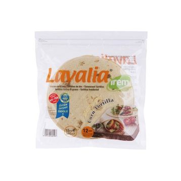 Lavalia 12'li 15 cm Sade Tortilla Ekmeği