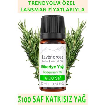 Lavendrose 10 ml Biberiye Yağı