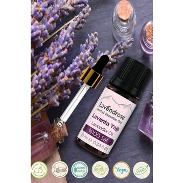 Lavendrose 10 ml Saf Lavanta Yağı