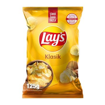 Lays 125 gr Klasik Cips