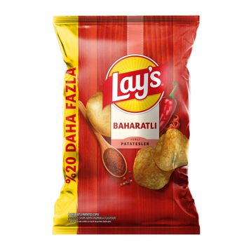 Lay's 160 gr Parti Boy Baharatlı Patates Cipsi
