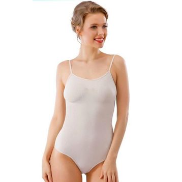 Layza Form 17500 Kadın İz Yapmaz İnce Askılı Mikro Elyaf Boy Body Korse
