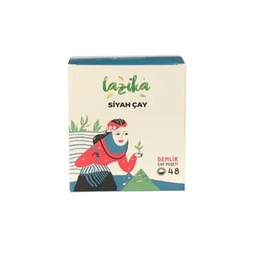 Lazika 48'li 3,2 gr Siyah Demlik Poşet Çay