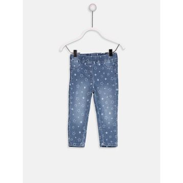 Lc Waikiki 8W1982Z1 Jean Kız Bebek Pantolon