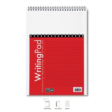 Le Color A5 Çizgili S Writing Pad Ofis Bloknot