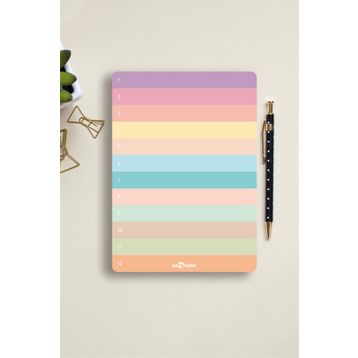 Le Color Blok Pastel Numaralı Planlayıcı