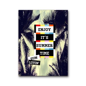 Le Color Motto Mini Journal Çizgili Yaz Defter