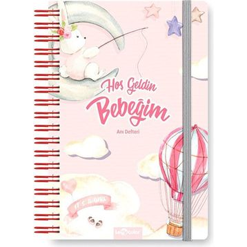 Le Color Pembe Bebek Anı Defteri ve Anne Hamile Albümü