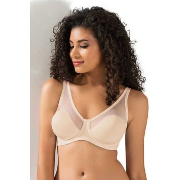 Le Jardin 9200 Ten Tüllü Toparlayıcı Soft Cup Kadın Sütyen