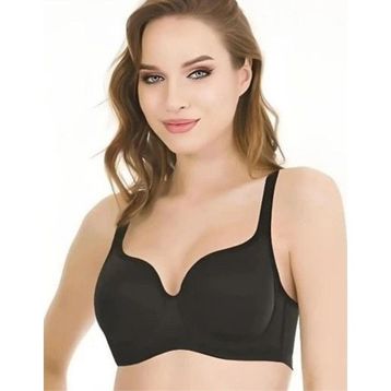 Le Jardin 9720 Amanda Toparlayıcı Telli Siyah Ultra Soft Sütyen