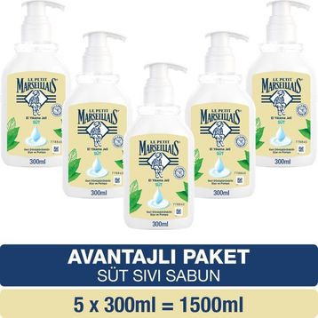 Le Petit Marseillais 300 ml Sütlü Nemlendiricili Sıvı Sabun
