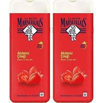 Le Petit Marseillais Akdeniz Çileği 2x400 ml Duş Jeli