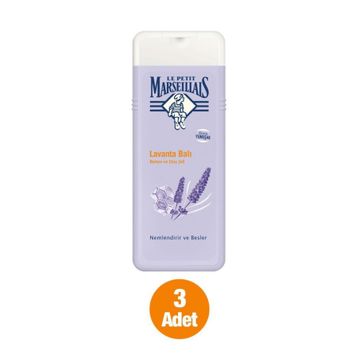 Le Petit Marseillais Lavanta Balı 3x400 ml Duş Jeli