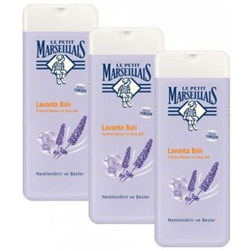 Le Petit Marseillais Lavanta Balı 3x400 ml Duş Jeli