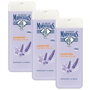 Le Petit Marseillais Lavanta Balı 3x400 ml Duş Jeli