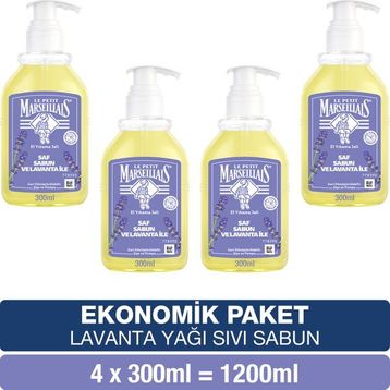 Le Petit Marseillais Lavanta Yağlı 300 ml Saf Sıvı Sabun