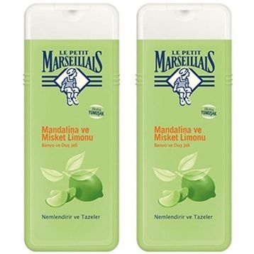 Le Petit Marseillais Mandalina ve Misket Limonu 2x400 ml Duş Jeli