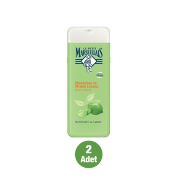 Le Petit Marseillais Mandalina ve Misket Limonu 2x400 ml Duş Jeli