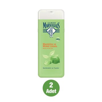 Le Petit Marseillais Mandalina ve Misket Limonu 2x400 ml Duş Jeli