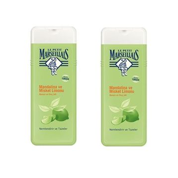 Le Petit Marseillais Mandalina ve Misket Limonu 2x400 ml Duş Jeli