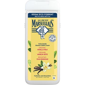 Le Petit Marseillais Vanilya Sütü 3 Adet 650 ml Duş Jeli