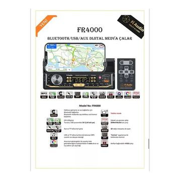 Leader fi Audio FR4000 Bluetooth Oto Teyp
