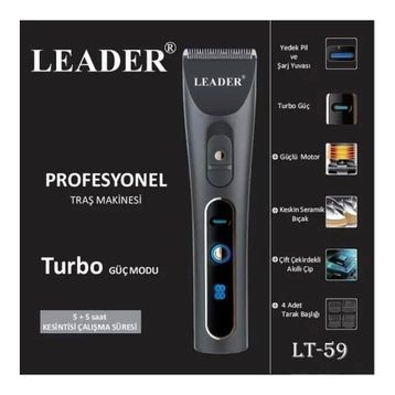 Leader LT-59 Saç ve Sakal Kesme Makinesi