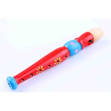 Learning Toys Ahşap Renkli Flüt