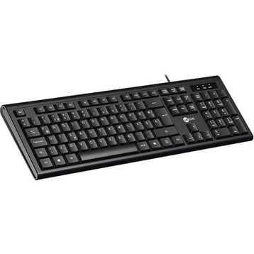 Lecoo KB101 Siyah USB Kablolu Türkçe F Klavye