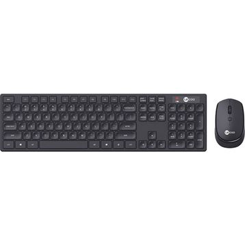 Lecoo KM2001 Siyah Kablosuz Klavye ve Mouse Set