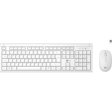 Lecoo KW200 Kablosuz Türkçe Q Beyaz Klavye ve Mouse Set