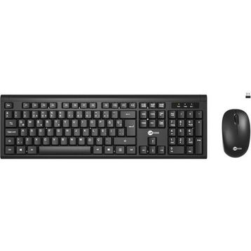Lecoo KW200 Siyah Kablosuz Q Klavye ve Mouse Set