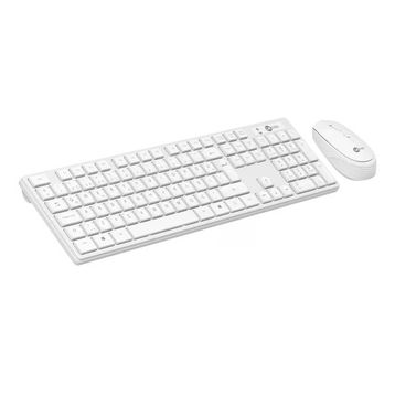 Lecoo MK2001 Beyaz Kablosuz Klavye Mouse Seti