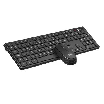 Lecoo MK2001 Siyah Kablosuz Klavye Mouse Seti